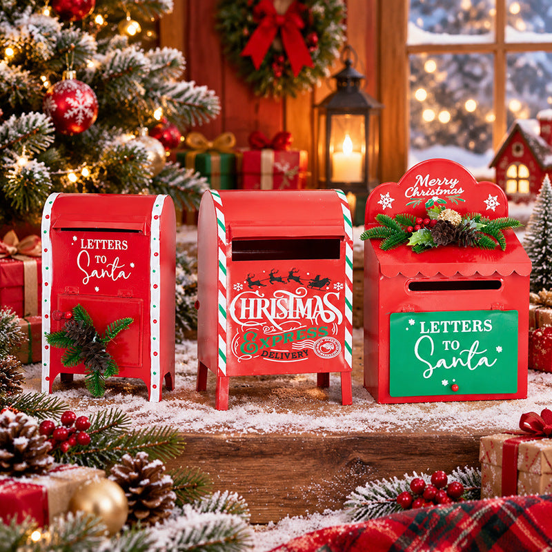 Christmas-Themed Decorative Letter Box