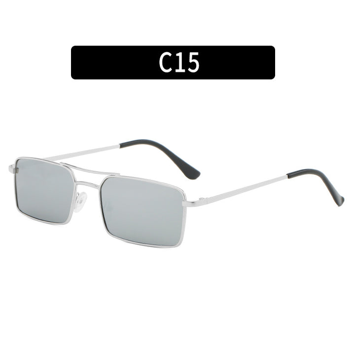 Stylish Geometric Square Frame Sunglasses