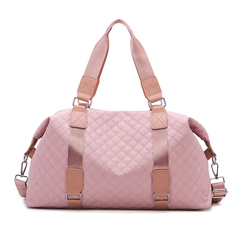 Quilted Travel Duffel Bag