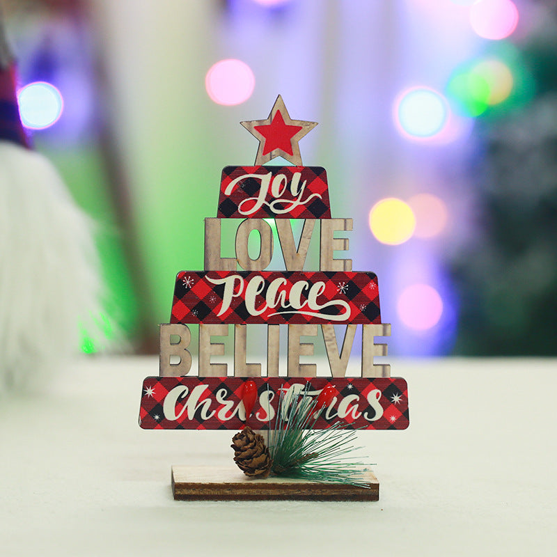 Decorative Christmas tree table item Kalsten