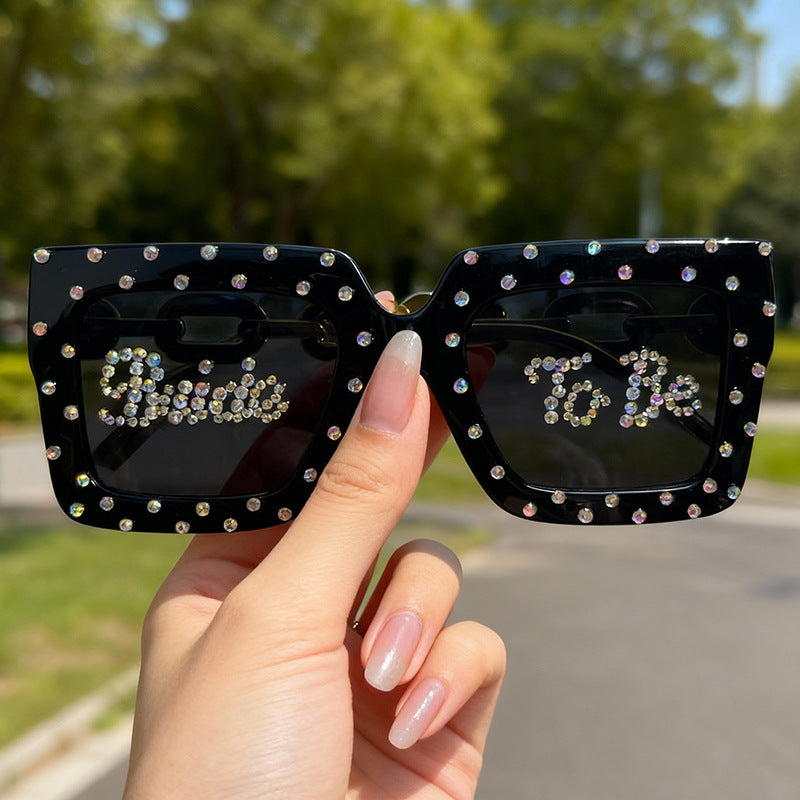 Decorative Pearl-Embellished Cat Eye Sunglasses Kalsten