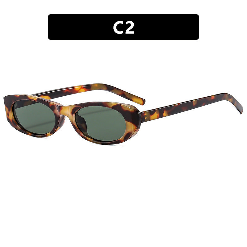 Ladies fashionable sunglasses in elegant oval frame Kalsten