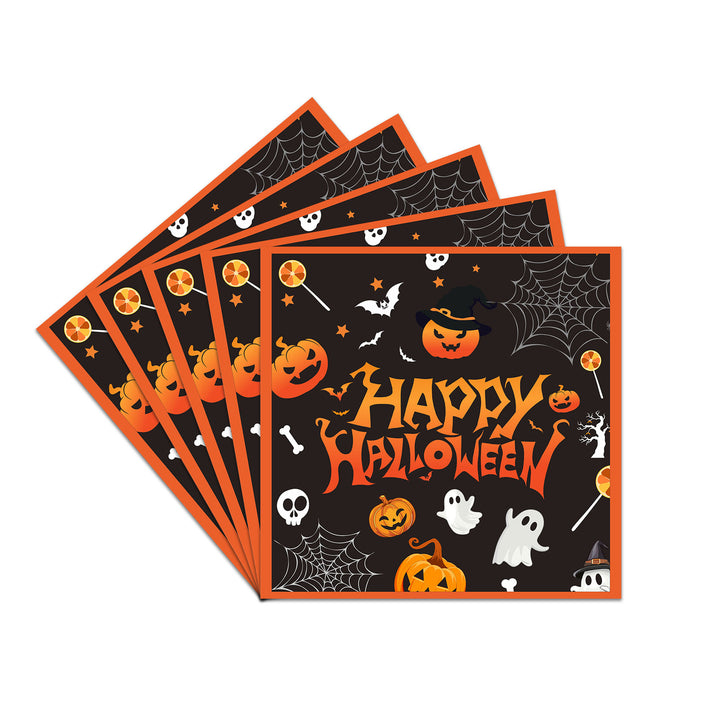 Halloween Paper Table Mats Disposable with Motif Print