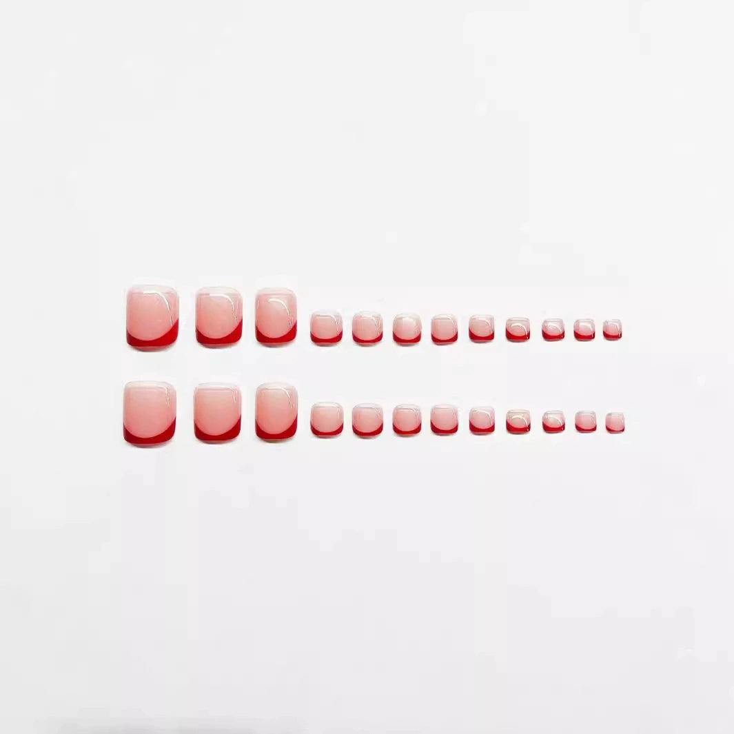 Elegant Double-Tip Press-On Nail Set Kalsten