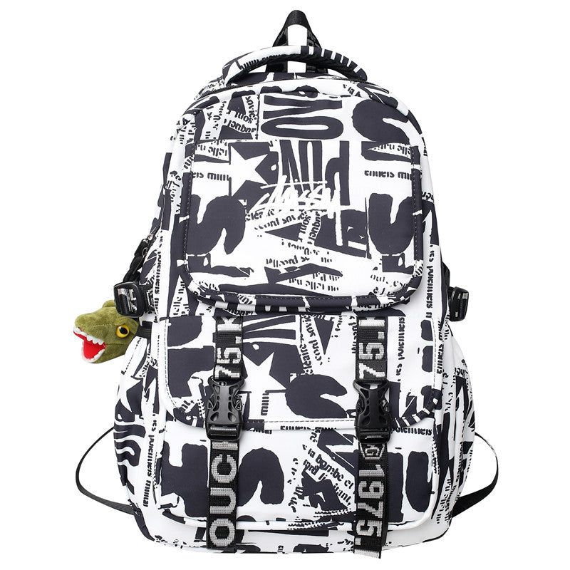 Stylish Graphic Print Backpack Kalsten