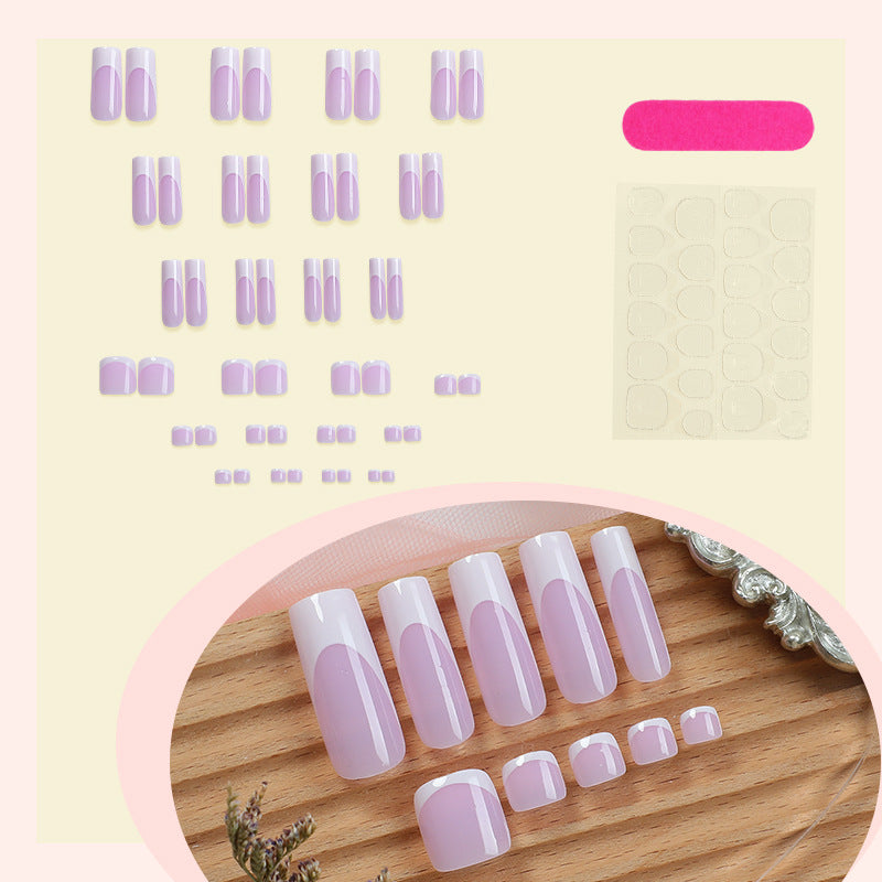 Elegant Sculpted Press-On Nail Art Set Kalsten