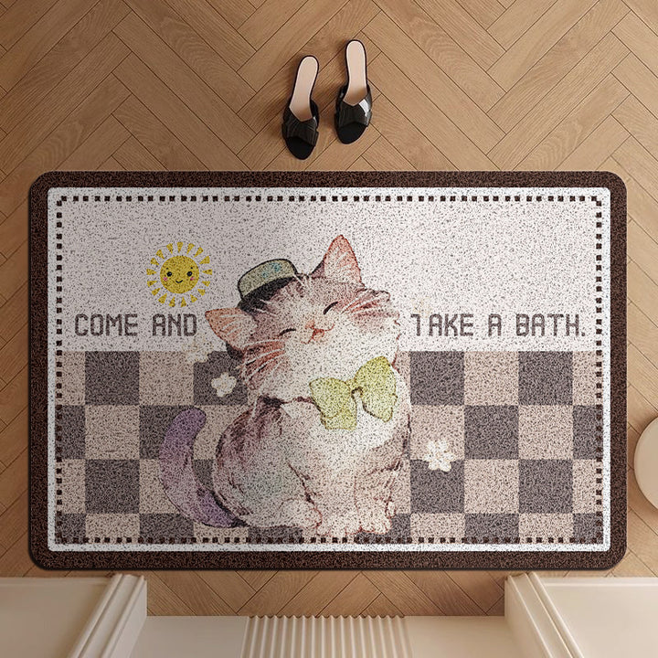 Cat-Themed Doormat Kalsten