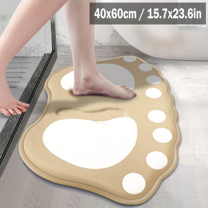 Fun Footprint Bath Mat Kalsten