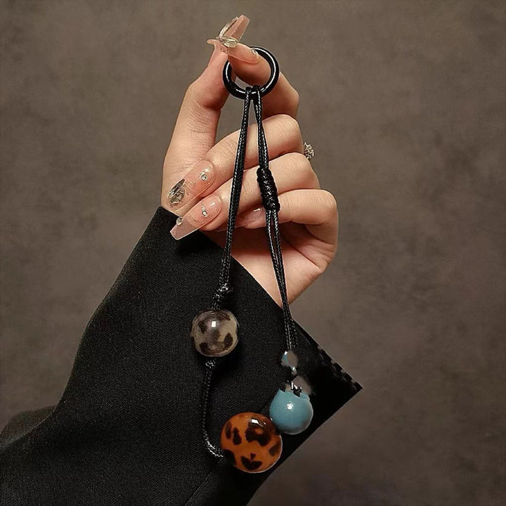 Unique Beaded Charm Keychain Kalsten