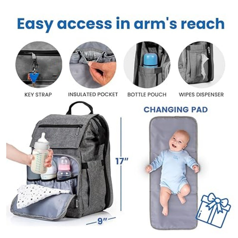 Practical and Stylish Wrap Backpack Kalsten