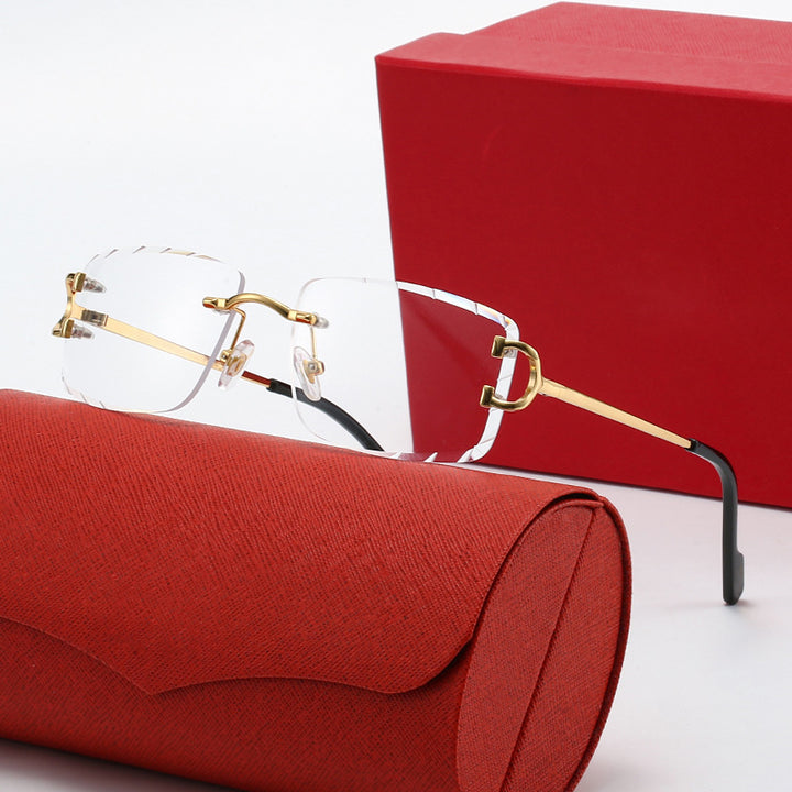 Ladies elegant half-frame corrective glasses Kalsten