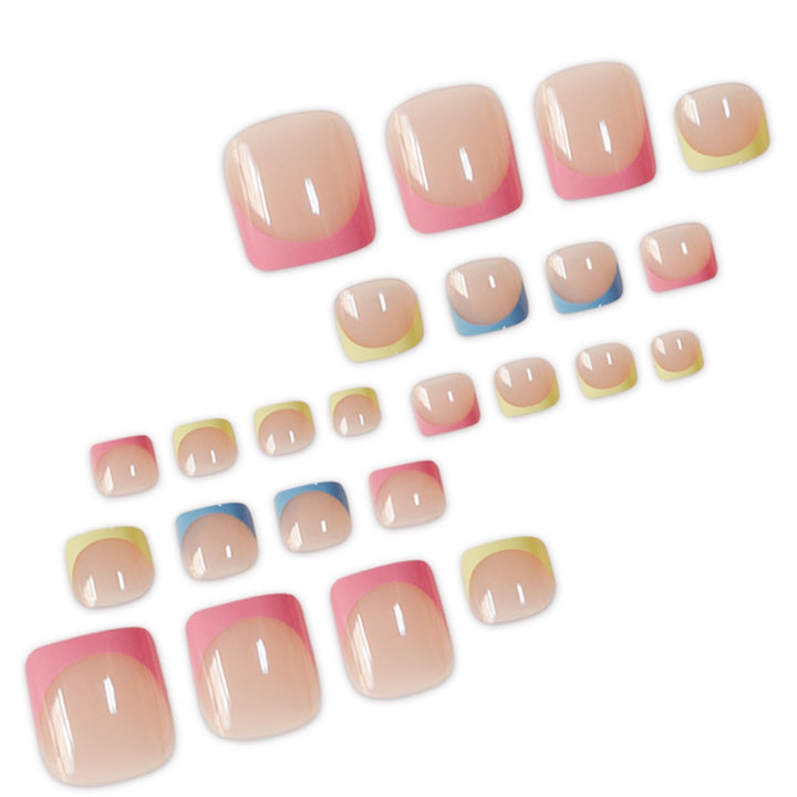 Premium French Tip Pedicure Kalsten