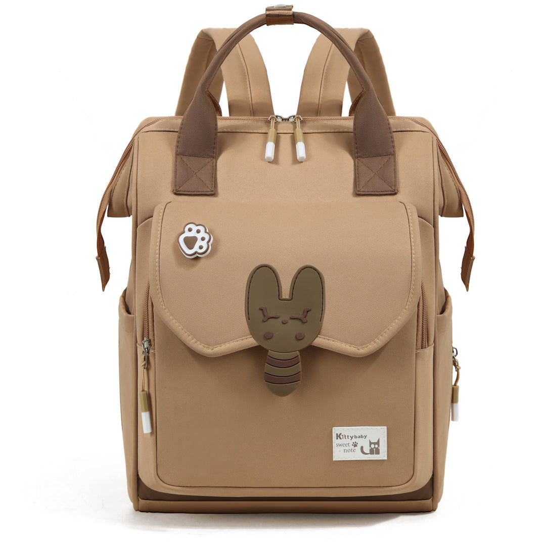 Cute Character Multi-Pocket Diaper Backpack Kalsten