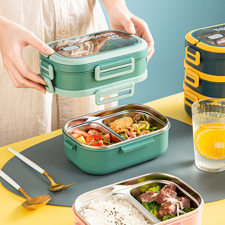 Multi-Compartment Insulated Food Storage Container
