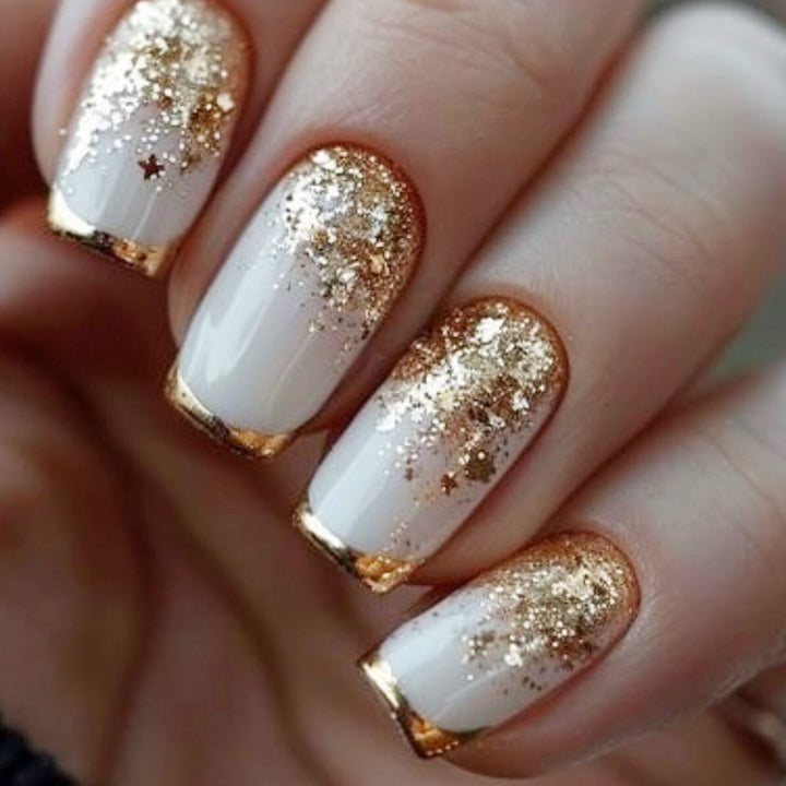 Glamorous Glitter Nail Art Kalsten