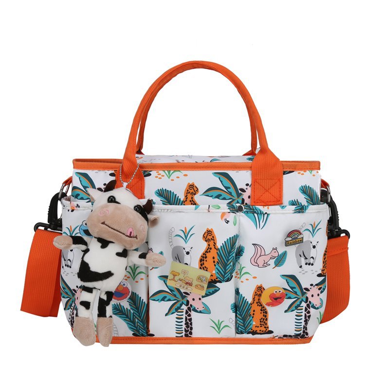 Fun-Themed Multi-Pocket Tote Bag Kalsten