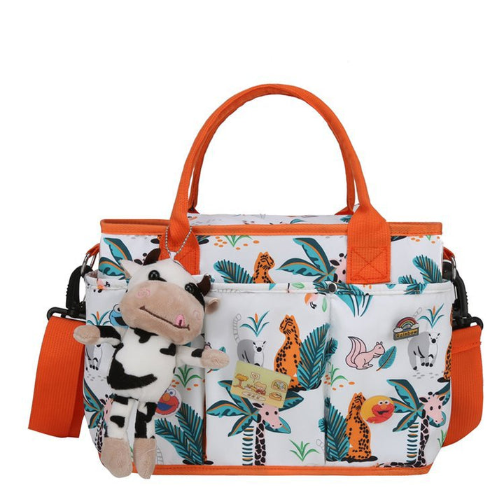 Fun-Themed Multi-Pocket Tote Bag Kalsten