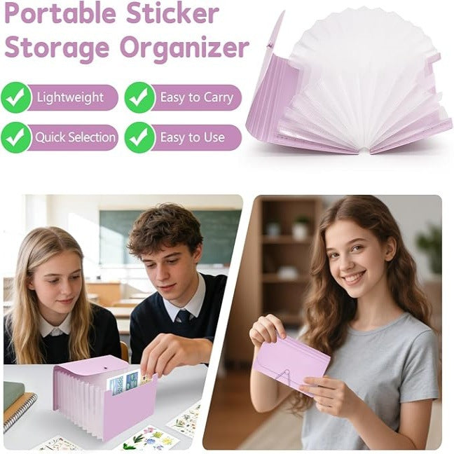 Multifunctional Storage Bag for Photos and Business Cards Kalsten