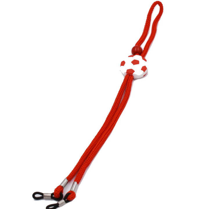 Fun Soccer-Themed Eyewear Retainer Kalsten