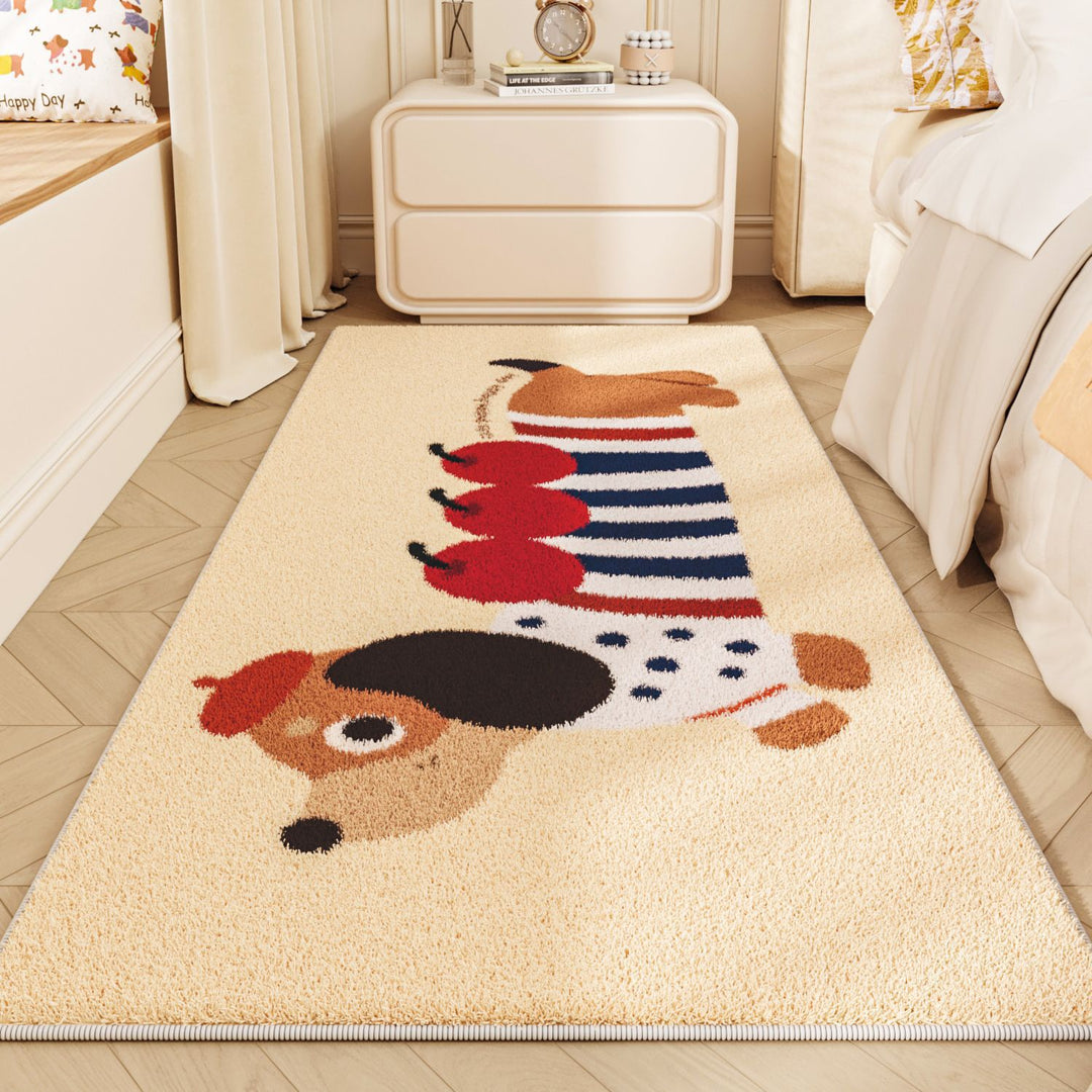 Cute Dog-Themed Area Rug