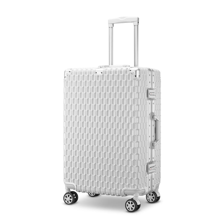 Unisex Honeycomb Textured Hard Shell Travel Suitcase Kalsten