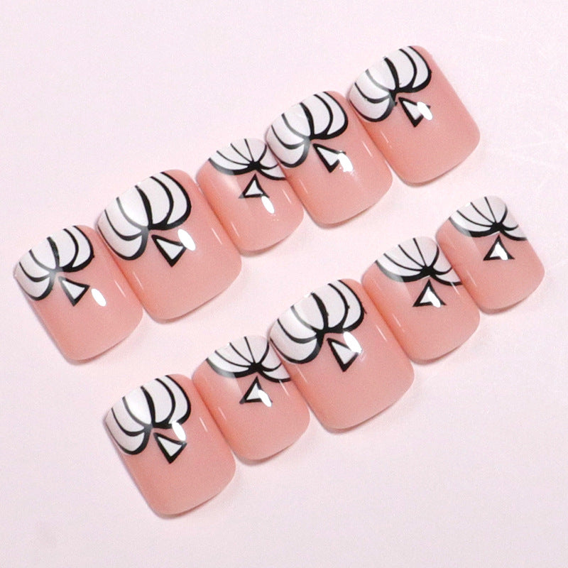 Artistic Halloween-Themed Press-On Nail Set Kalsten 1787225300