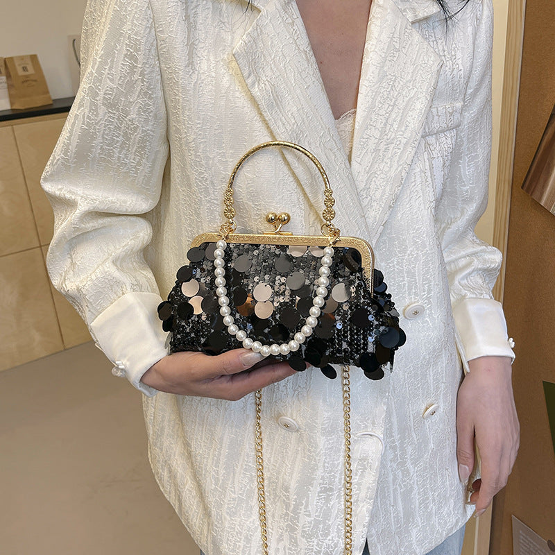 Elegant Sequin Clutch Purse