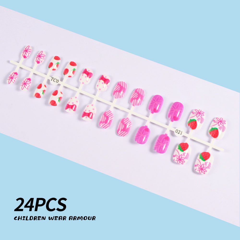 Children's Fun-Themed Press-On Nail Set Kalsten
