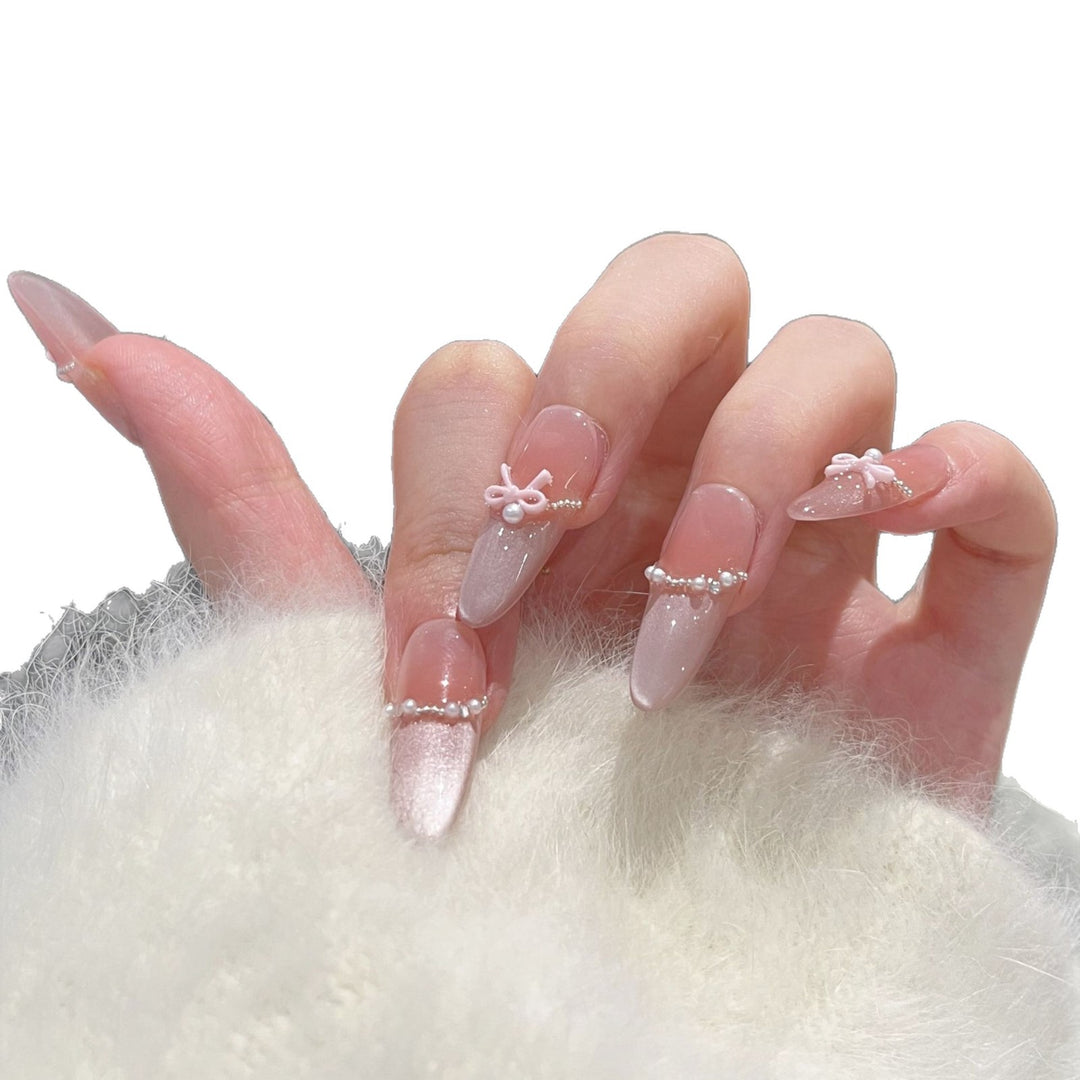 Elegant Decorative Stiletto Press-On Nails Kalsten