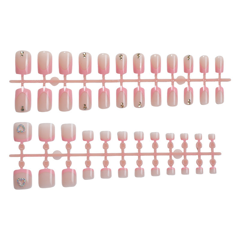 Premium Decorative Press-On Nail Kit with Unique Embellishments Kalsten