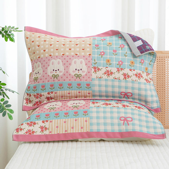 Women's cushion covers with cheerful patchwork design Kalsten