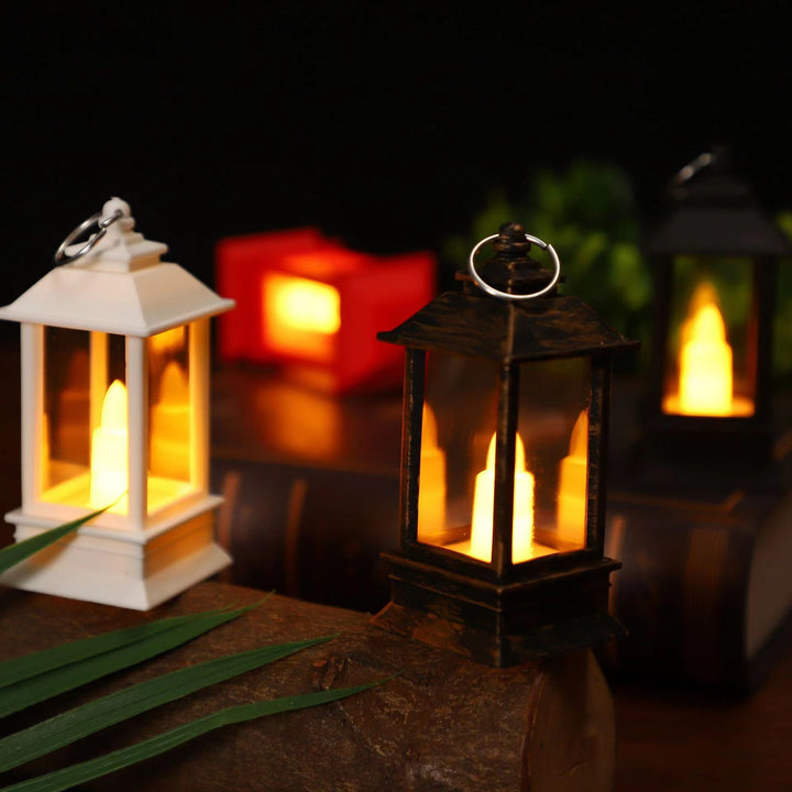 Compact LED Flicker Lantern Keychain and Tabletop Accent Kalsten