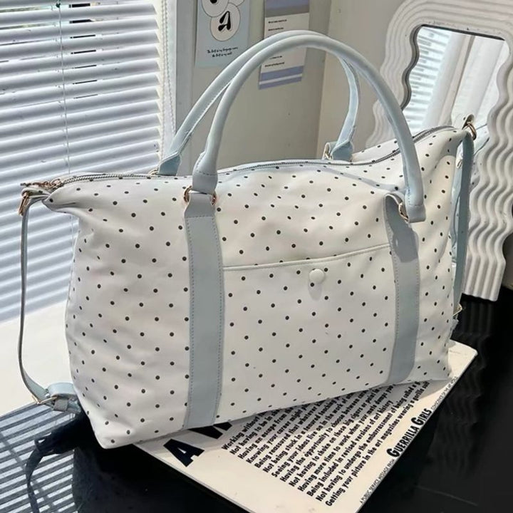 Women's Polka Dot Travel Duffel Bag Kalsten