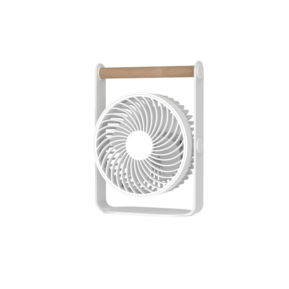 Women elegant portable fan with wooden handle Kalsten