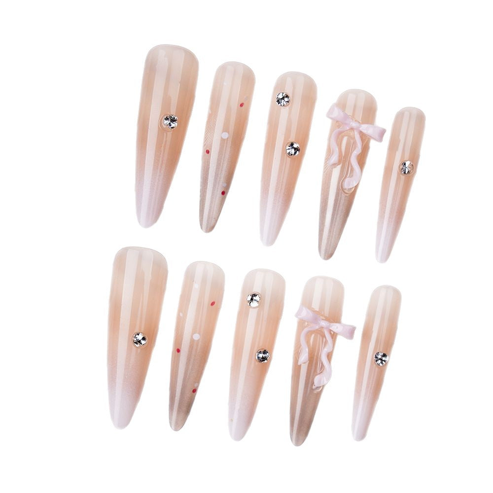 Decorative Press-On Nail Design Kalsten
