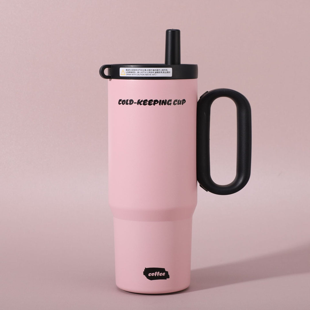 Women's cooling cup with integrated straw Kalsten