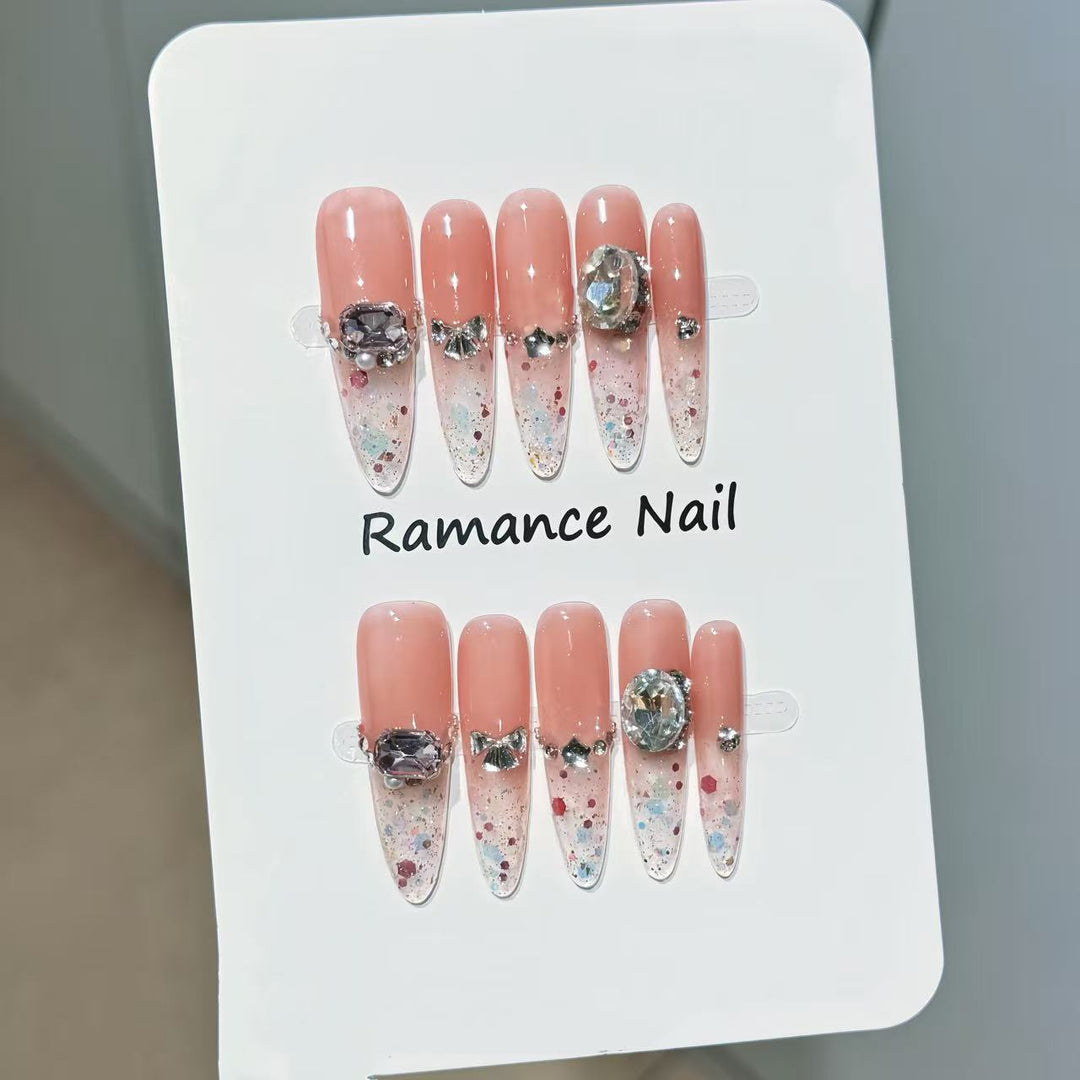 Elegant Press-On Nail Set Kalsten