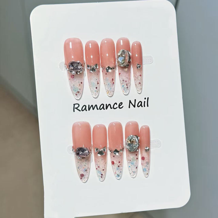 Elegant Press-On Nail Set Kalsten