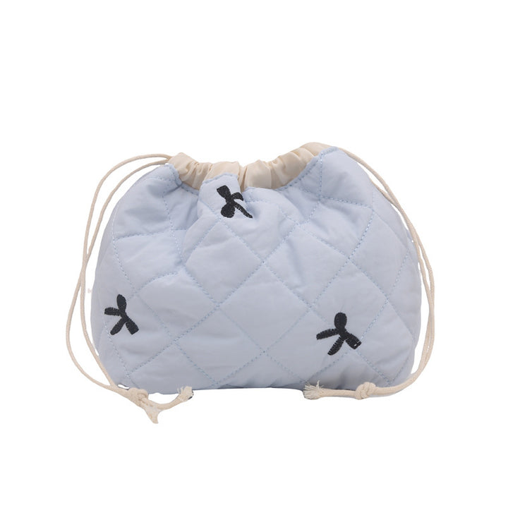 Quilted Drawstring Pouch Kalsten