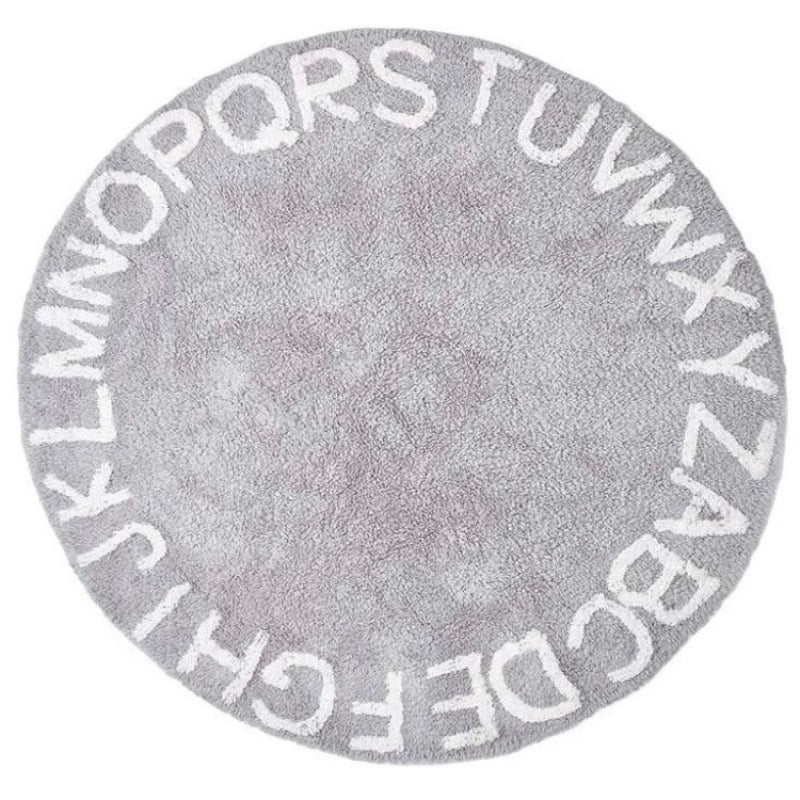 Playful Circular Area Rug