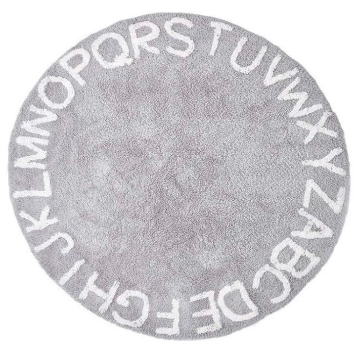 Playful Circular Area Rug