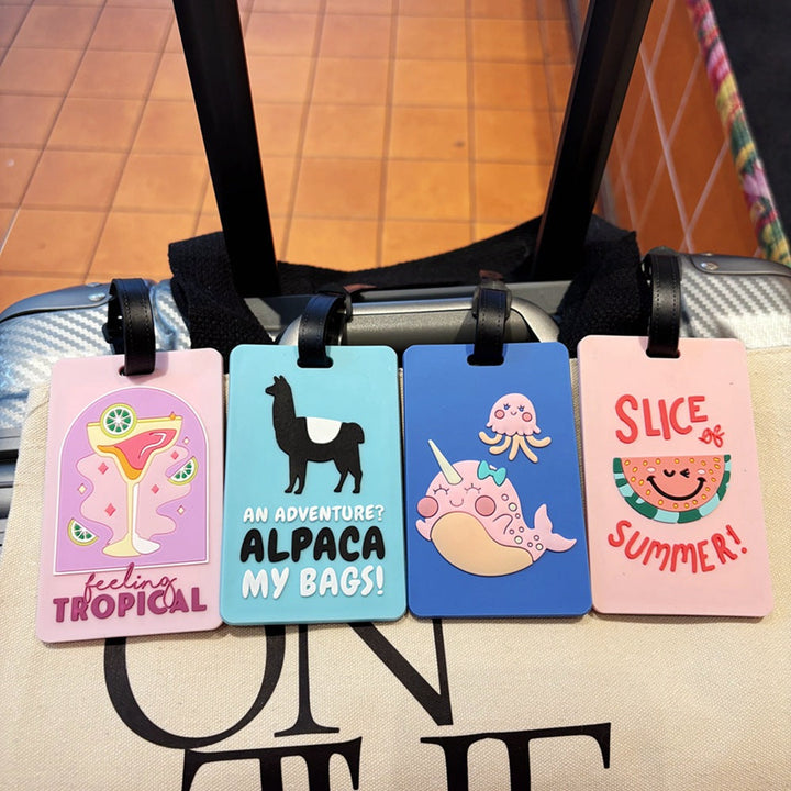Adventure-Themed Luggage Identifier Kalsten