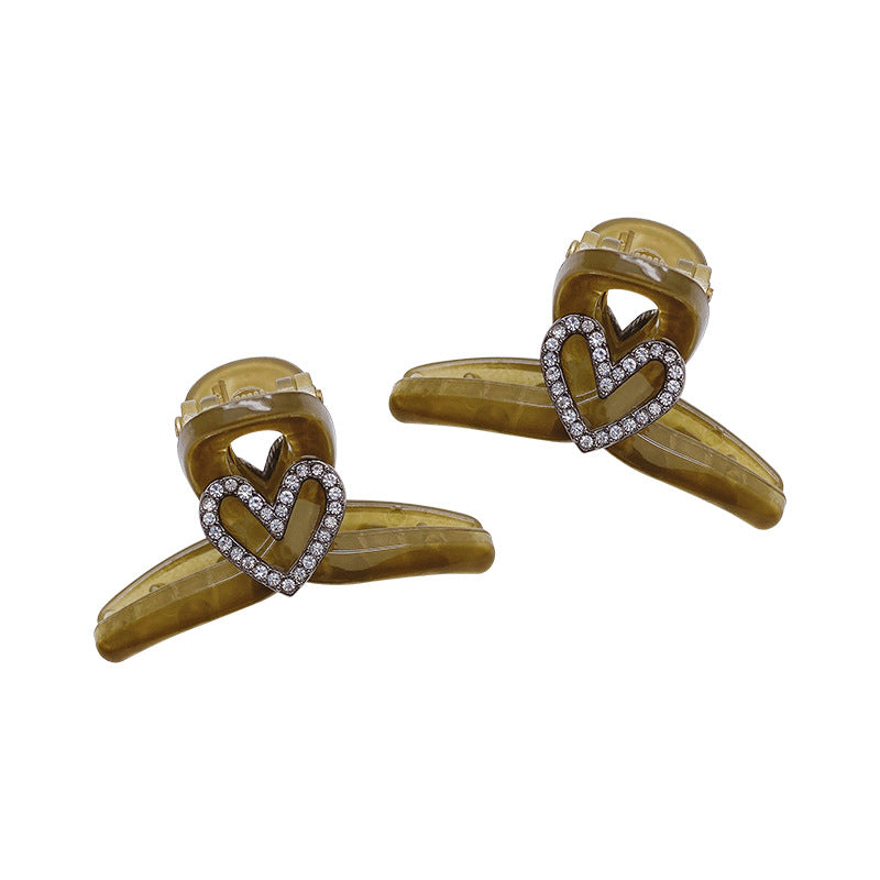 Heart-Shaped Decorative Hair Clip Kalsten