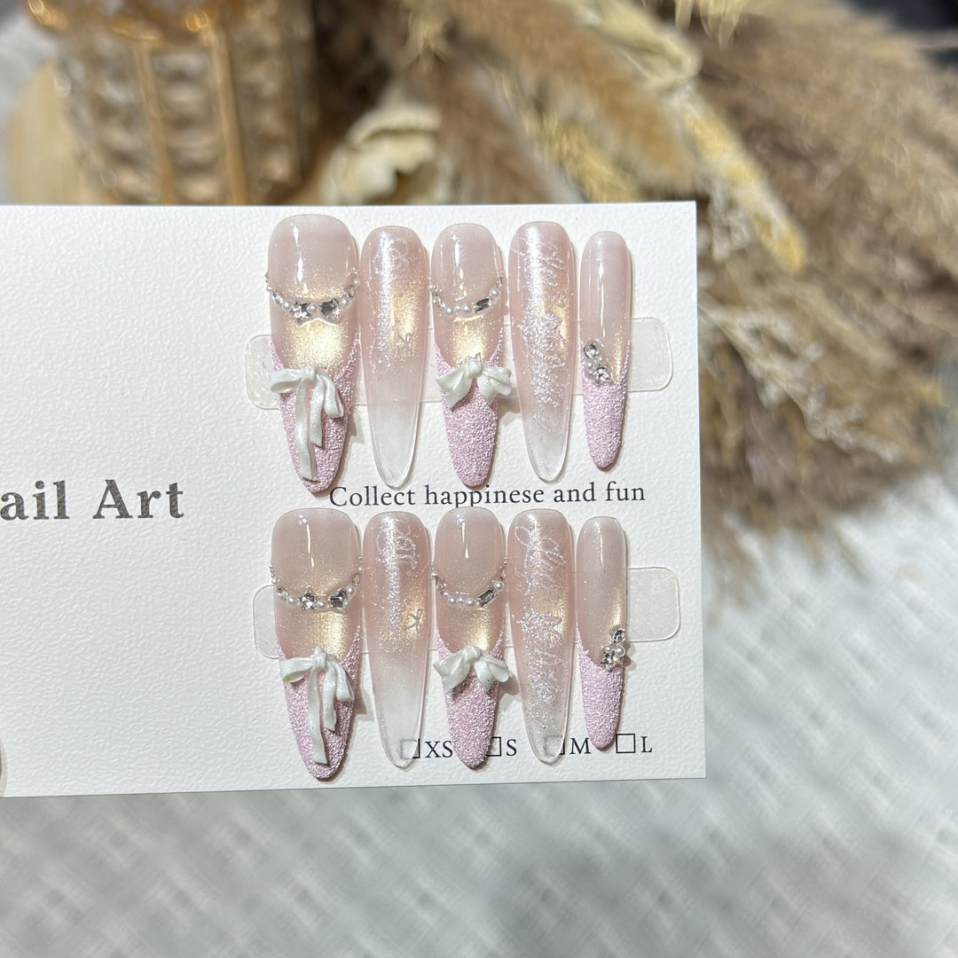 Elegant Stiletto Nail Art Extensions Kalsten