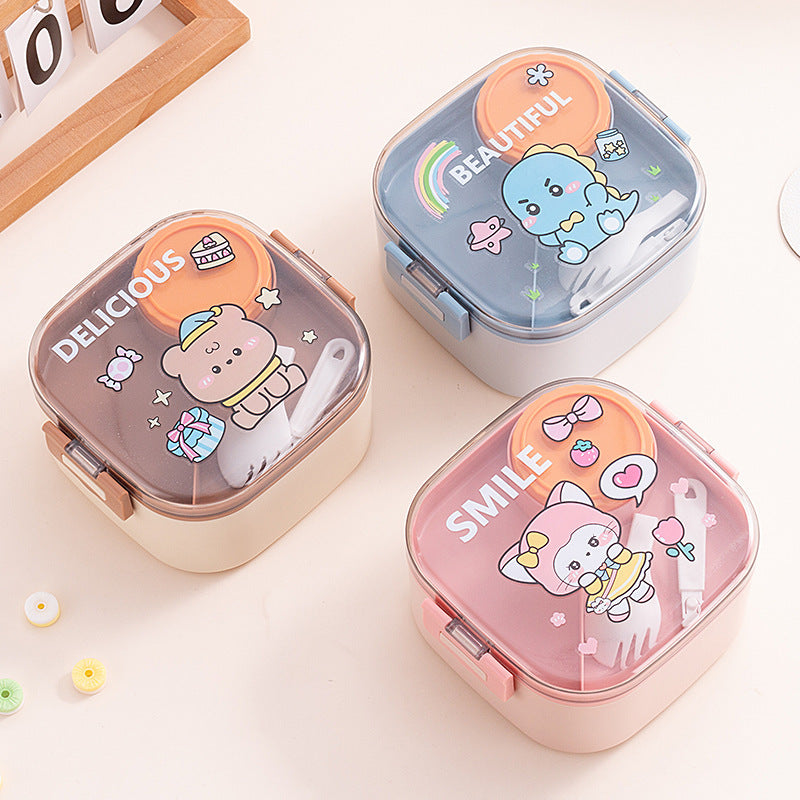 Fun-Themed Multifunctional Snack Storage Container