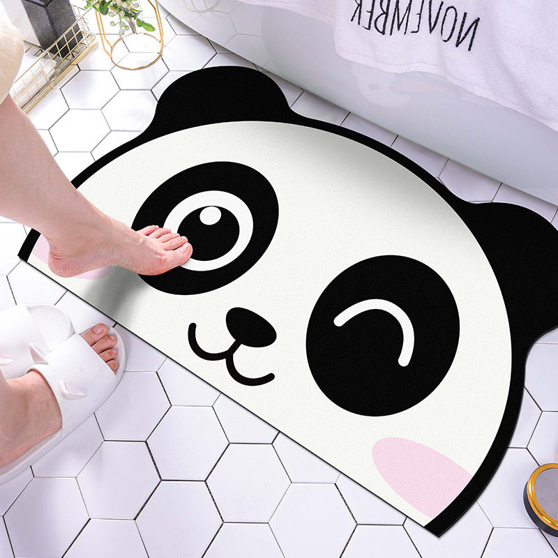 Lion-Themed Plush Bath Mat Kalsten
