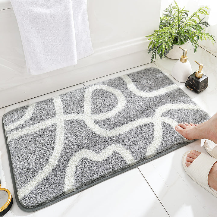 Cat-Themed Bath Mat
