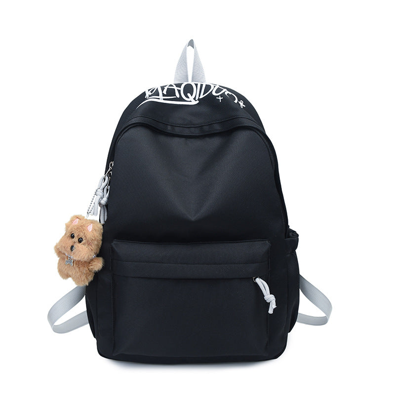 Casual Textured Backpack Kalsten