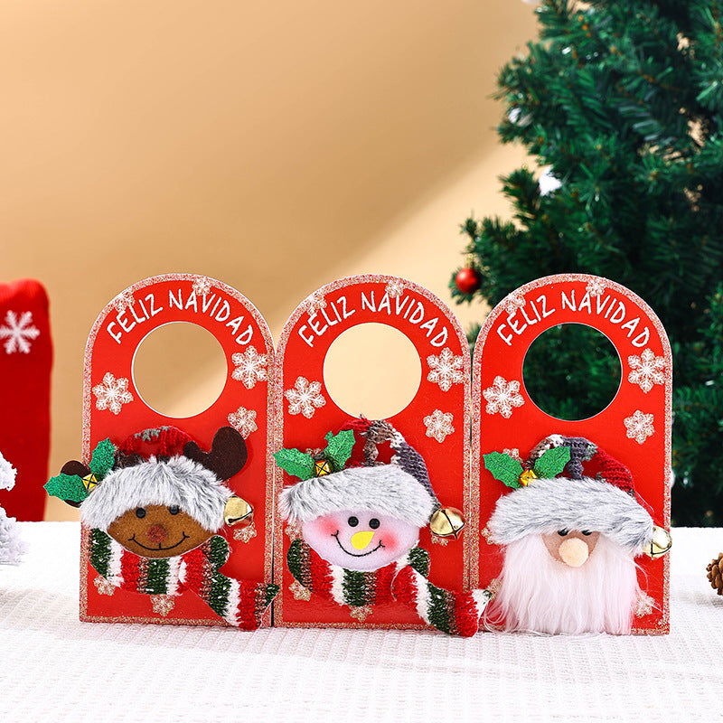 Decorative Christmas decor door sign Kalsten