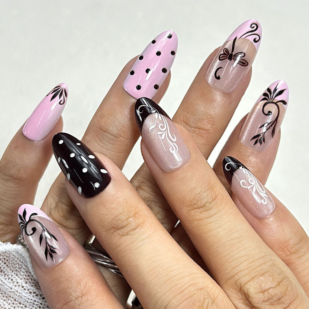 Premium Artistic Press-On Nail Set Kalsten